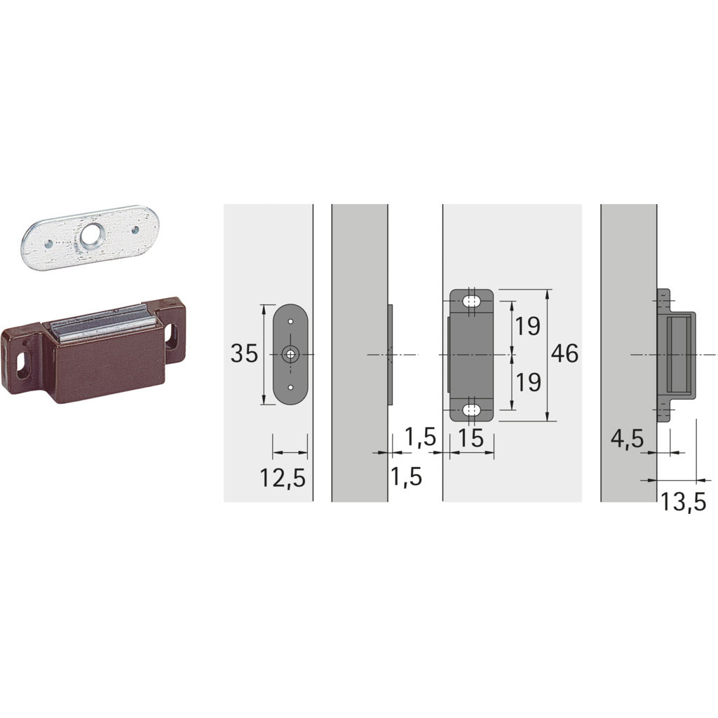 Chiusura magnetica M 71 / GP 1