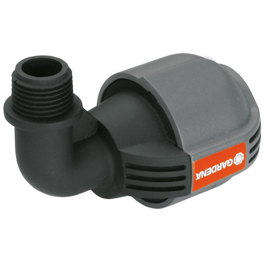 L-Stück 25 mm x 1/2"-Außengewinde