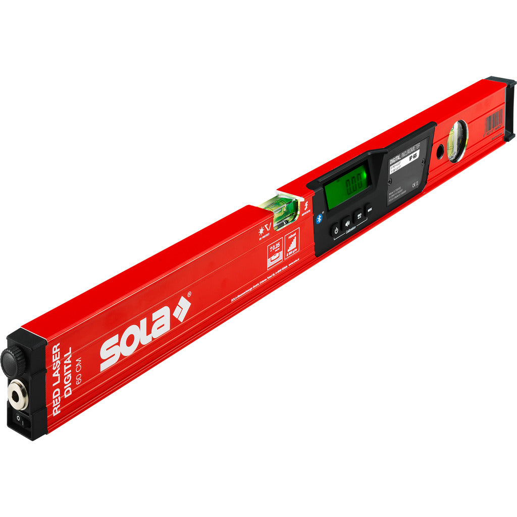 Elektronische Neigungs-Wasserwaage RED 60 Laser digital