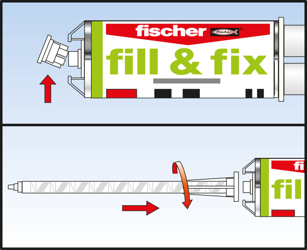 Flüssigdübel fill & fix