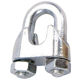 Morsetto per fune in acciaio inox A4
