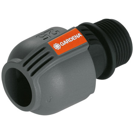 Verbinder 25 mm x 1"-Außengewinde