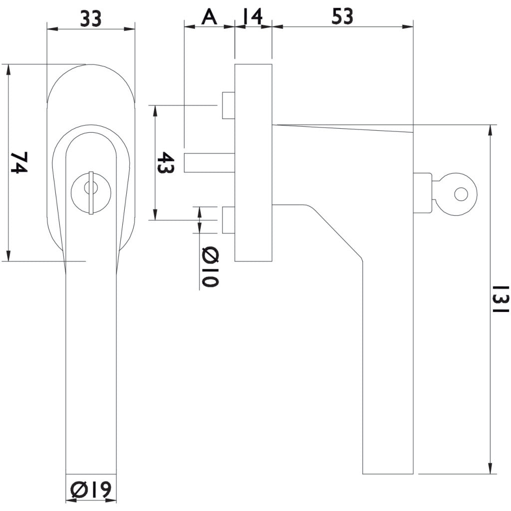 Window handle 1802
