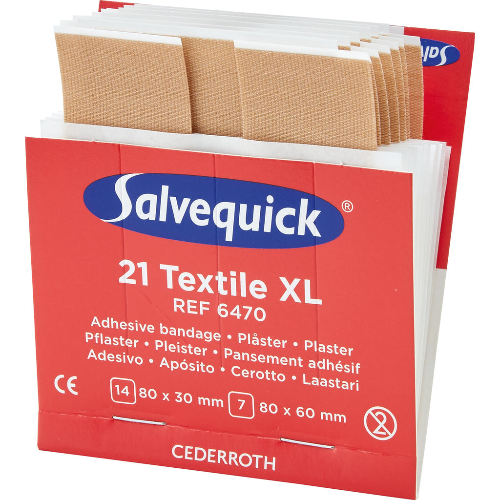 Refill pack textile plaster Salvequick REF 6470