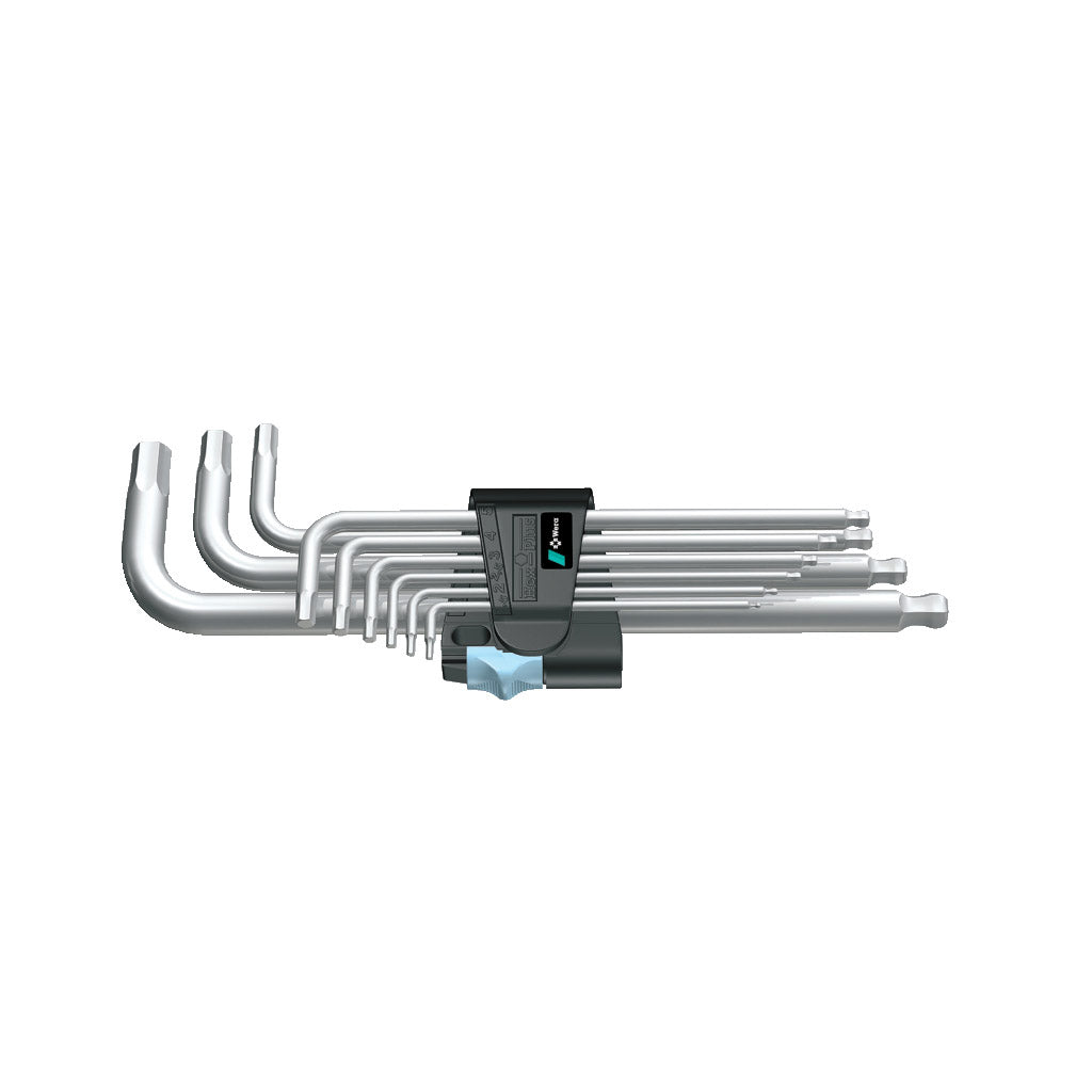 Set di chiavi a perno 3950/9 PKL INOX