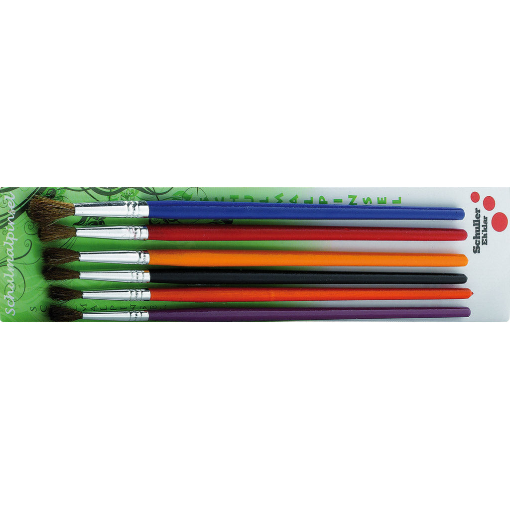 Set di pennelli per la scuola
