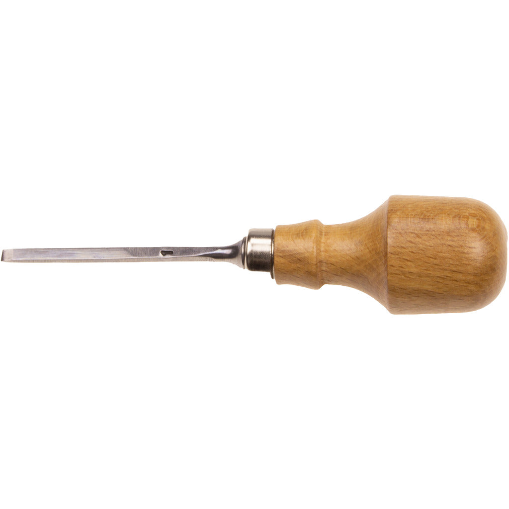 Gerades Mikro-Balleisen mit Palm-Chisel-Heft