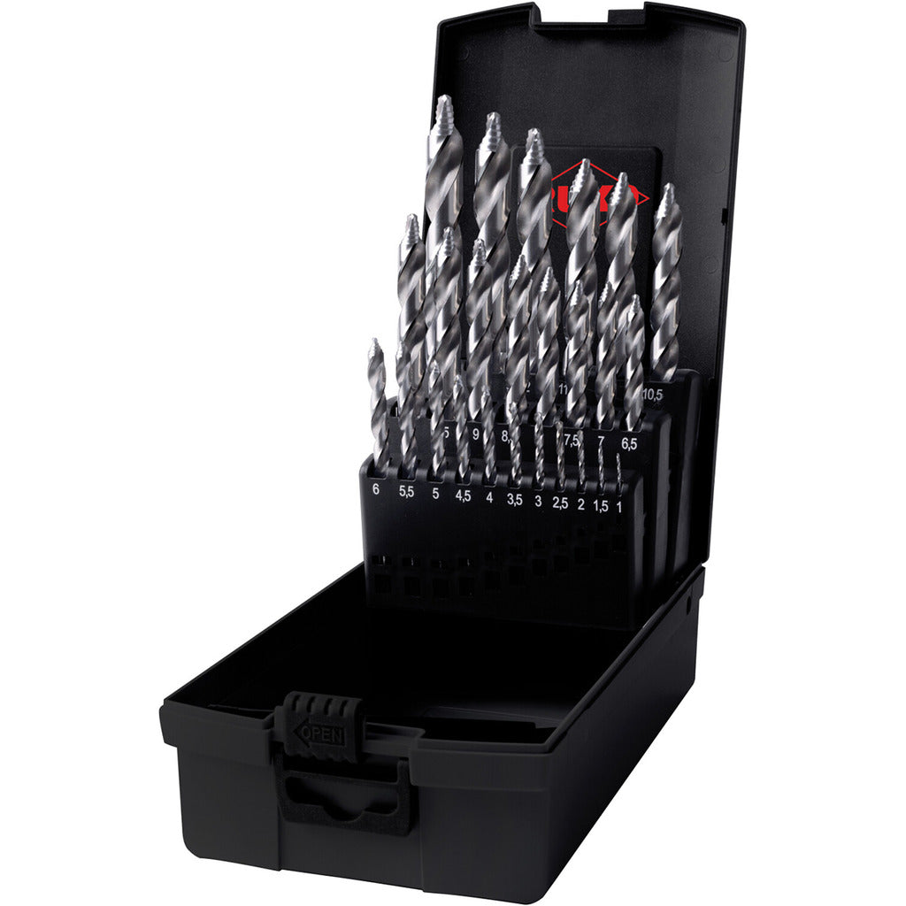 Set di punte elicoidali HSS-G UC Flowstep Tip DIN338