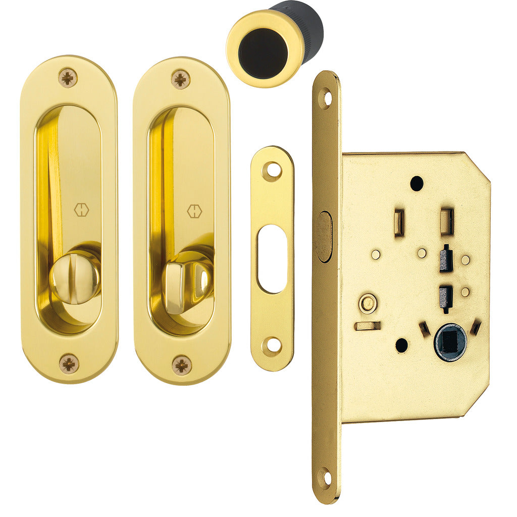 Set maniglia per porta scorrevole 4930 - WC