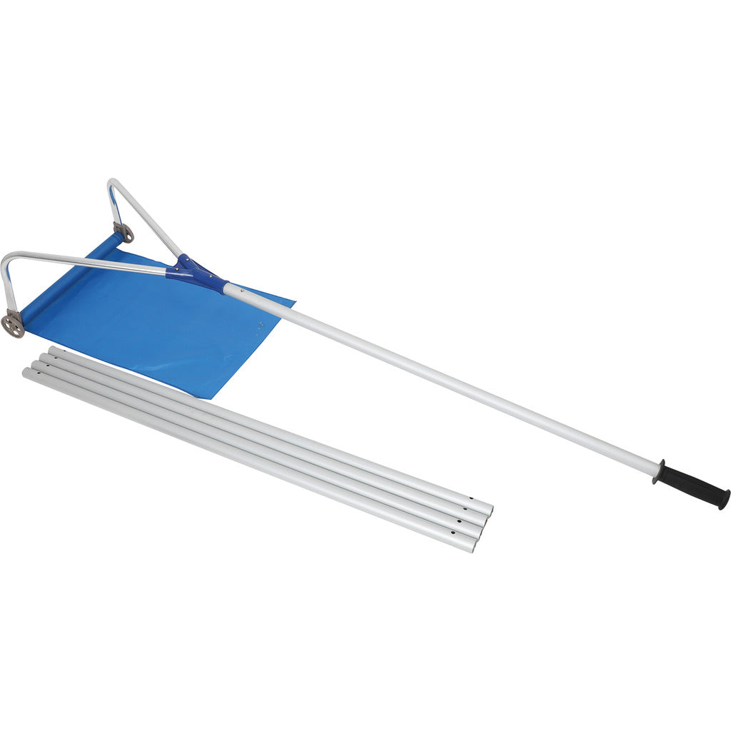 Schnee-Rake mit Aluminiumstiel