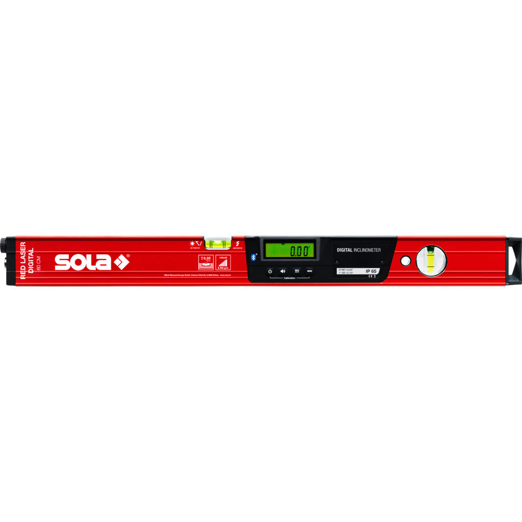 Elektronische Neigungs-Wasserwaage RED 60 Laser digital