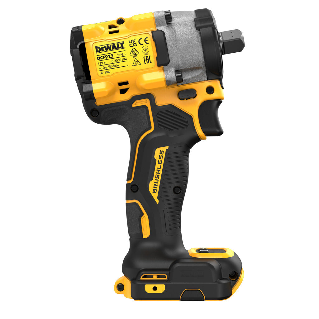 Cordless impact wrench DCF 922 NT 18 V XR BL for Akku+