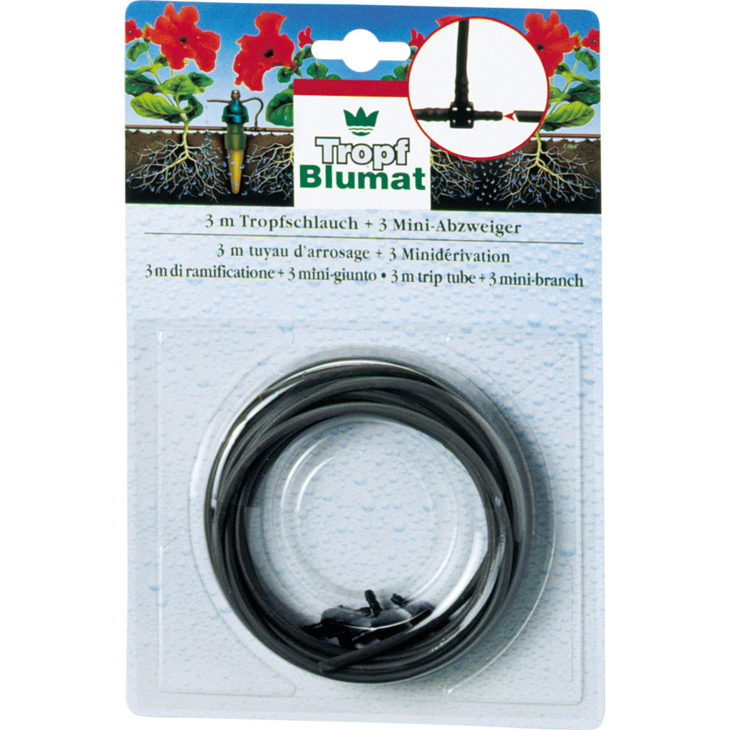 Tubo flessibile a goccia + 3 mini rami