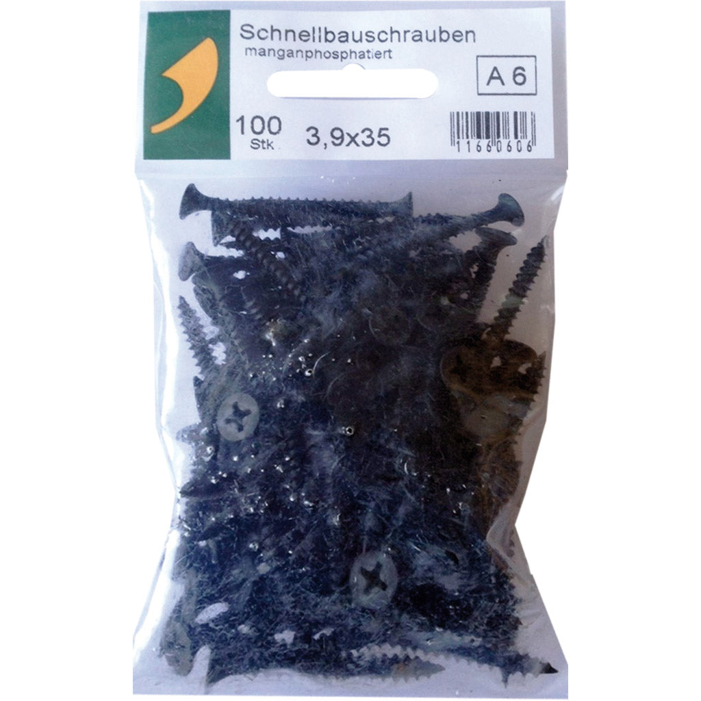 SBV-Schnellbauschrauben phosphatiert