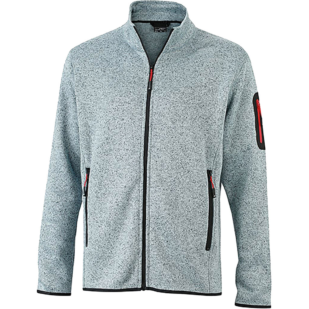 Strickfleece Jacke James & Nicholson JN762