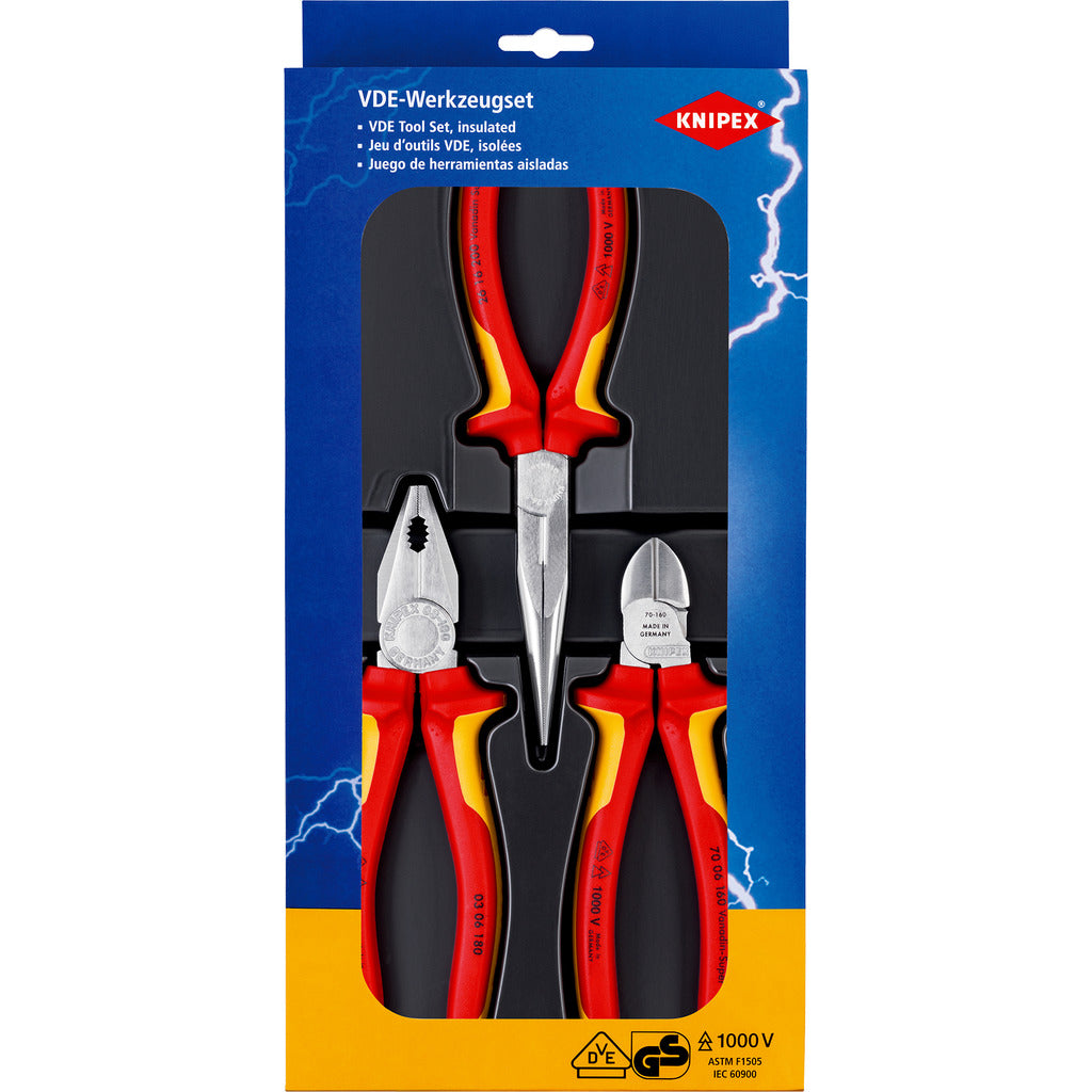 Set di pinze elettriche Knipex VDE