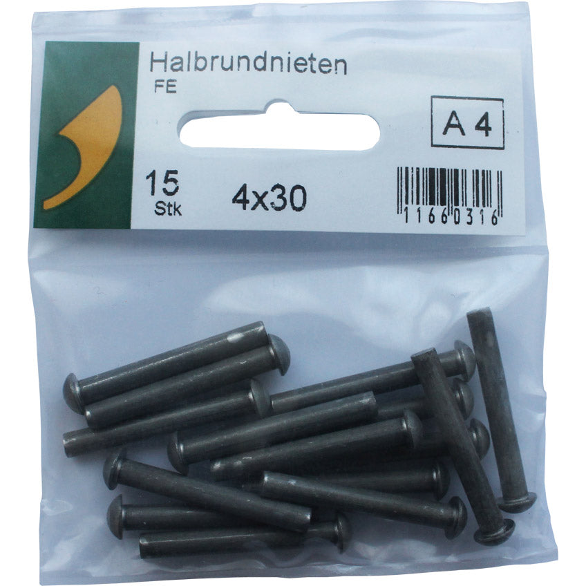 SBV-Halbrundnieten Eisen