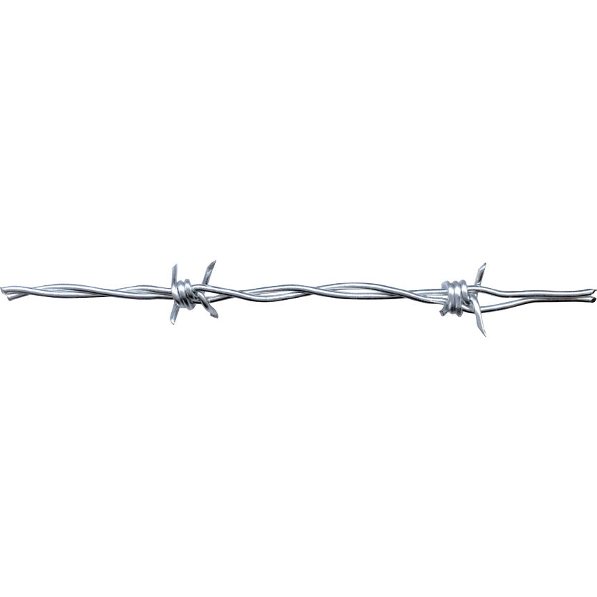 Hot-dip galvanized barbed wire
