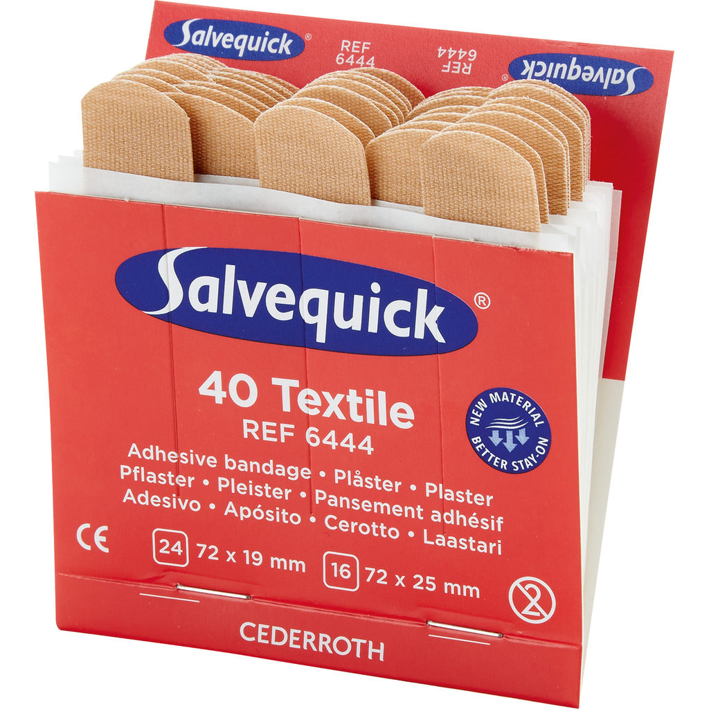 Nachfüllpackung Textilpflaster Salvequick REF 6444