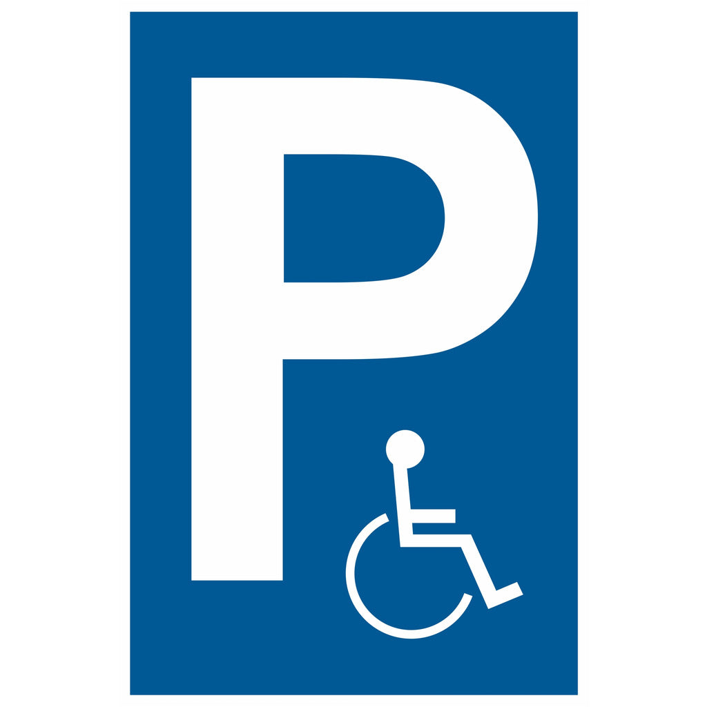 Cartello - Parcheggio per disabili