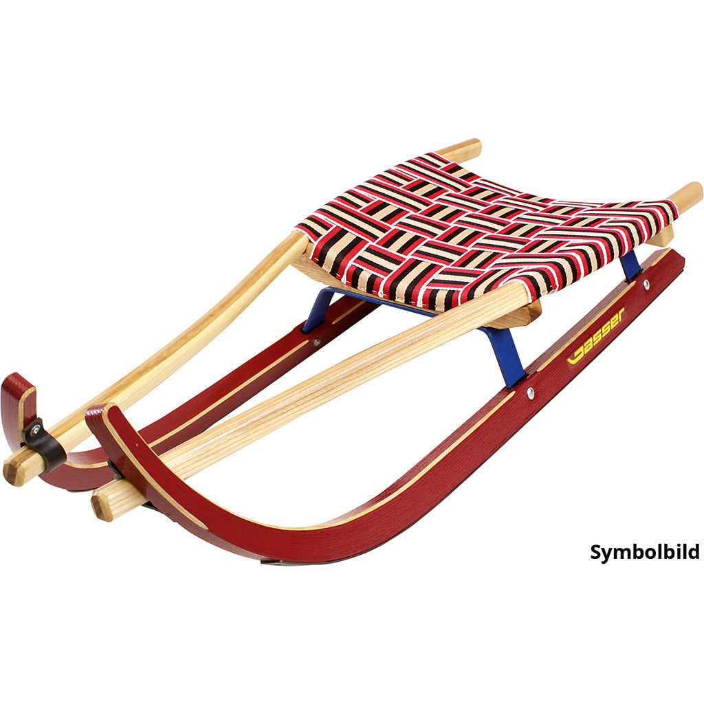 Slittino sportivo monoposto con sedile con cintura