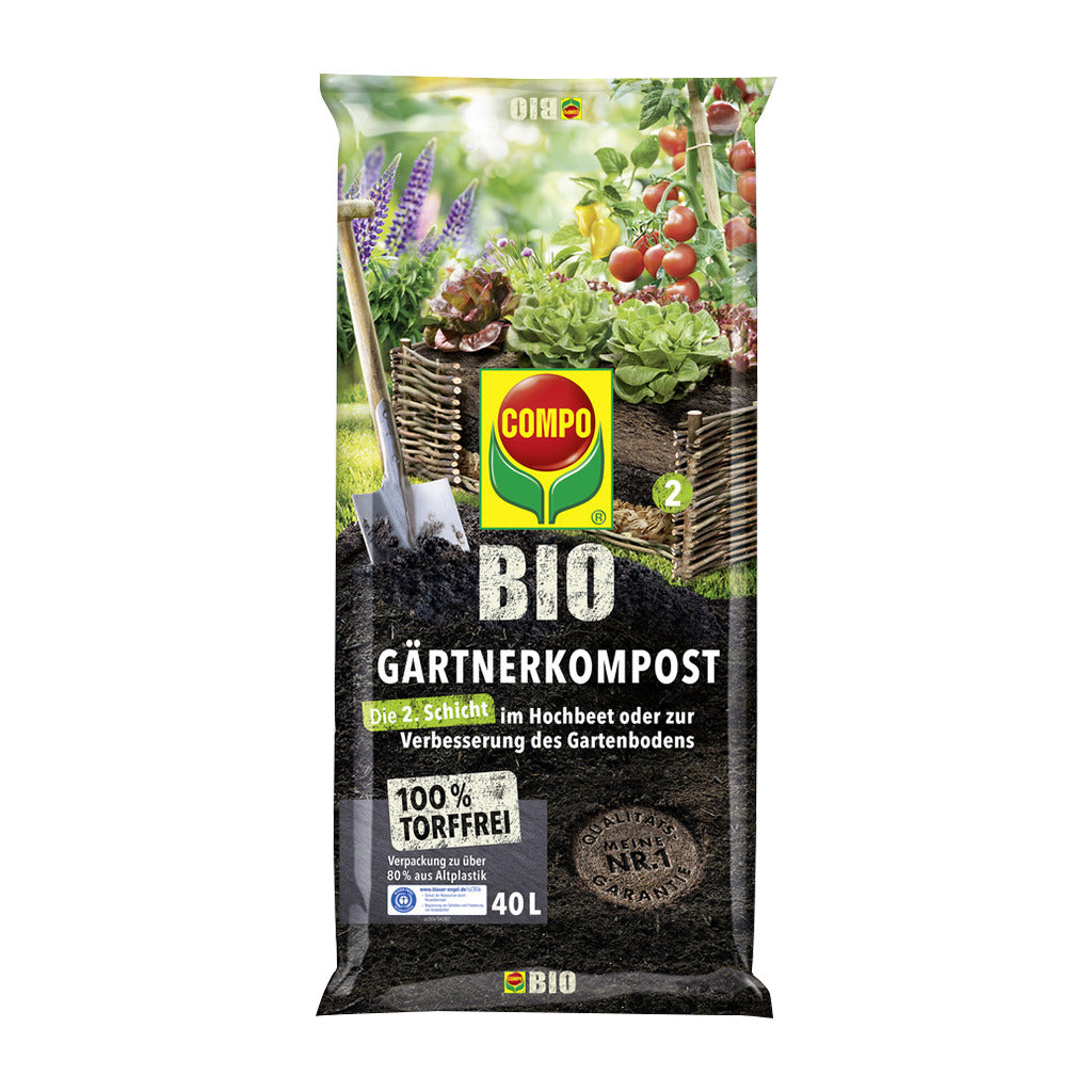 Compost da giardino ORGANICO senza torba