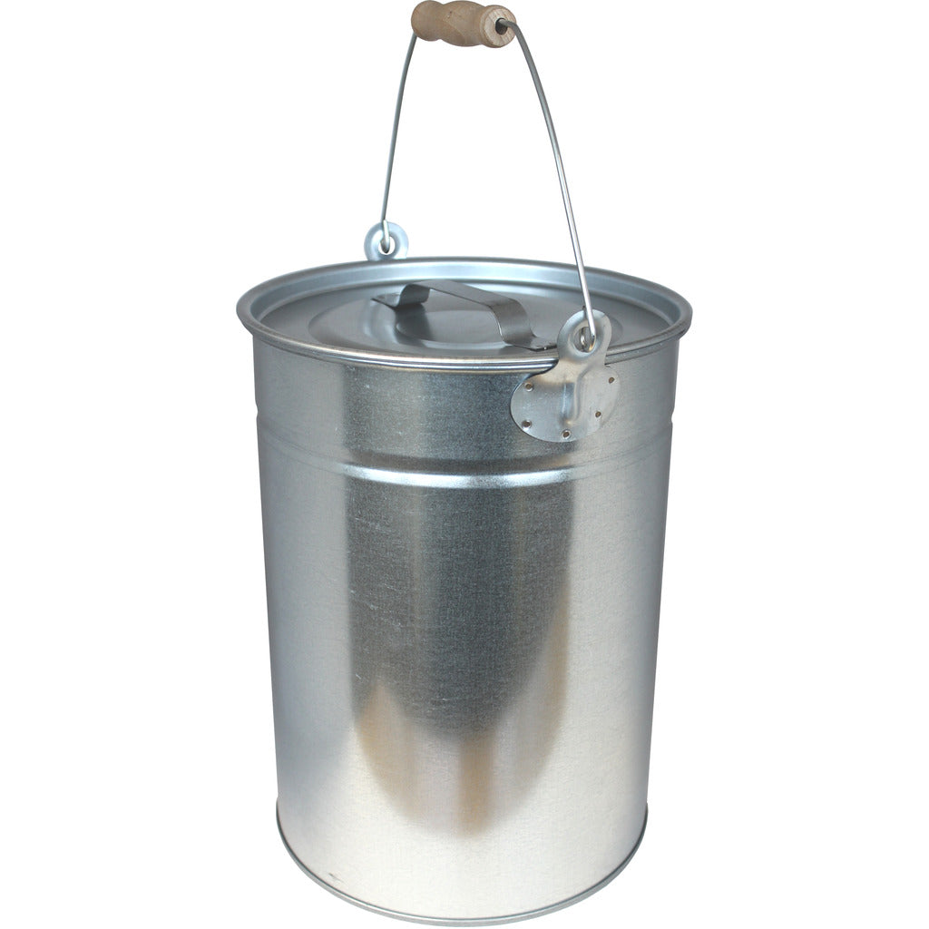 Ascheeimer mit Deckel