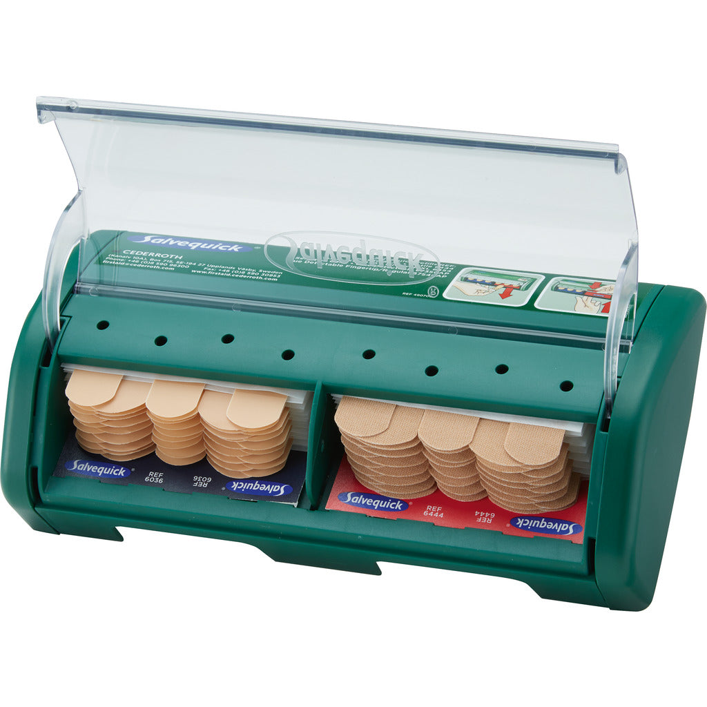 Salvequick plaster dispenser with filling