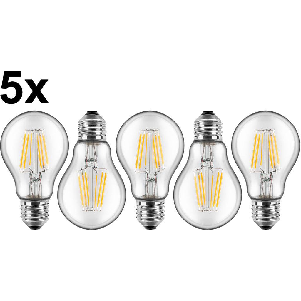 LED Filament Lampe Birnenform A60 / E27 / Set
