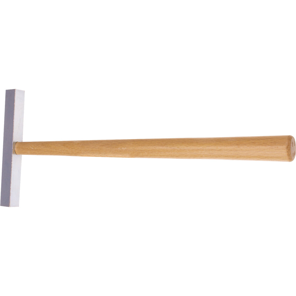Martello da vetraio con manico in legno