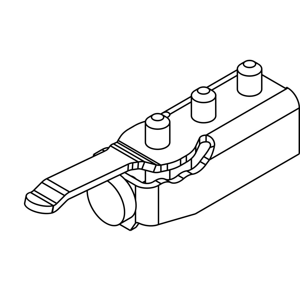 Schienenpuffer zu HAWA-Junior 40/B+40/Z