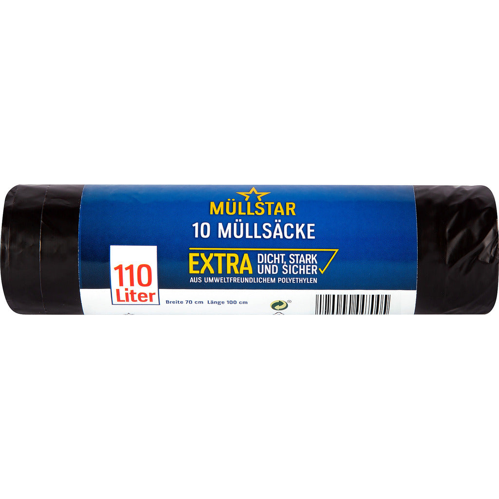 Garbage bags black / standard