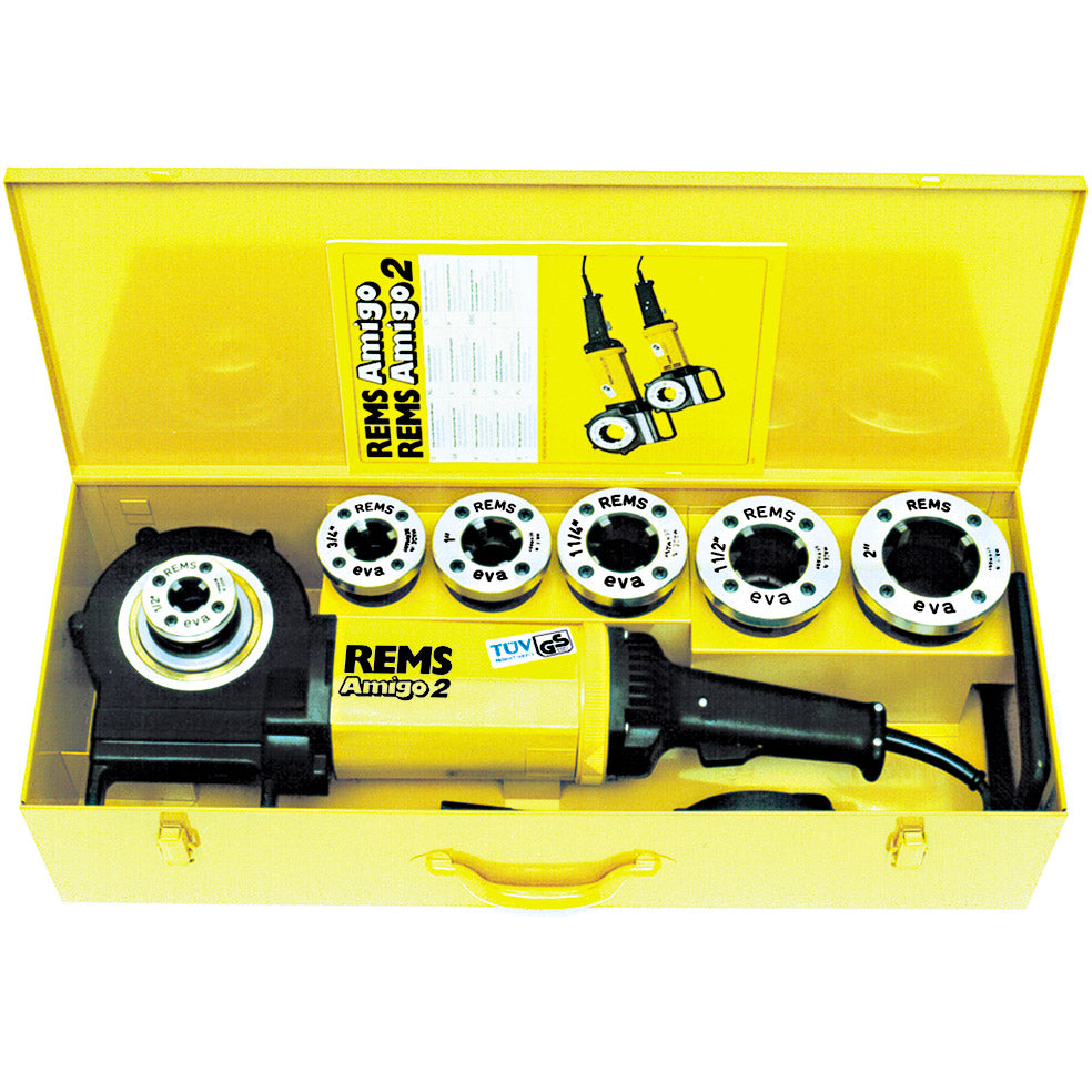 Elektrogewindeschneidkluppe Amigo Set 2 R 1/2 - 2"