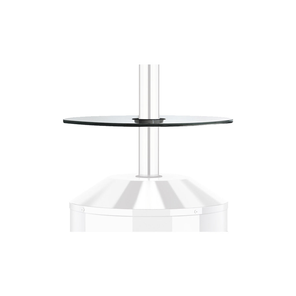 Enders glass table matching patio heater ELEGANCE