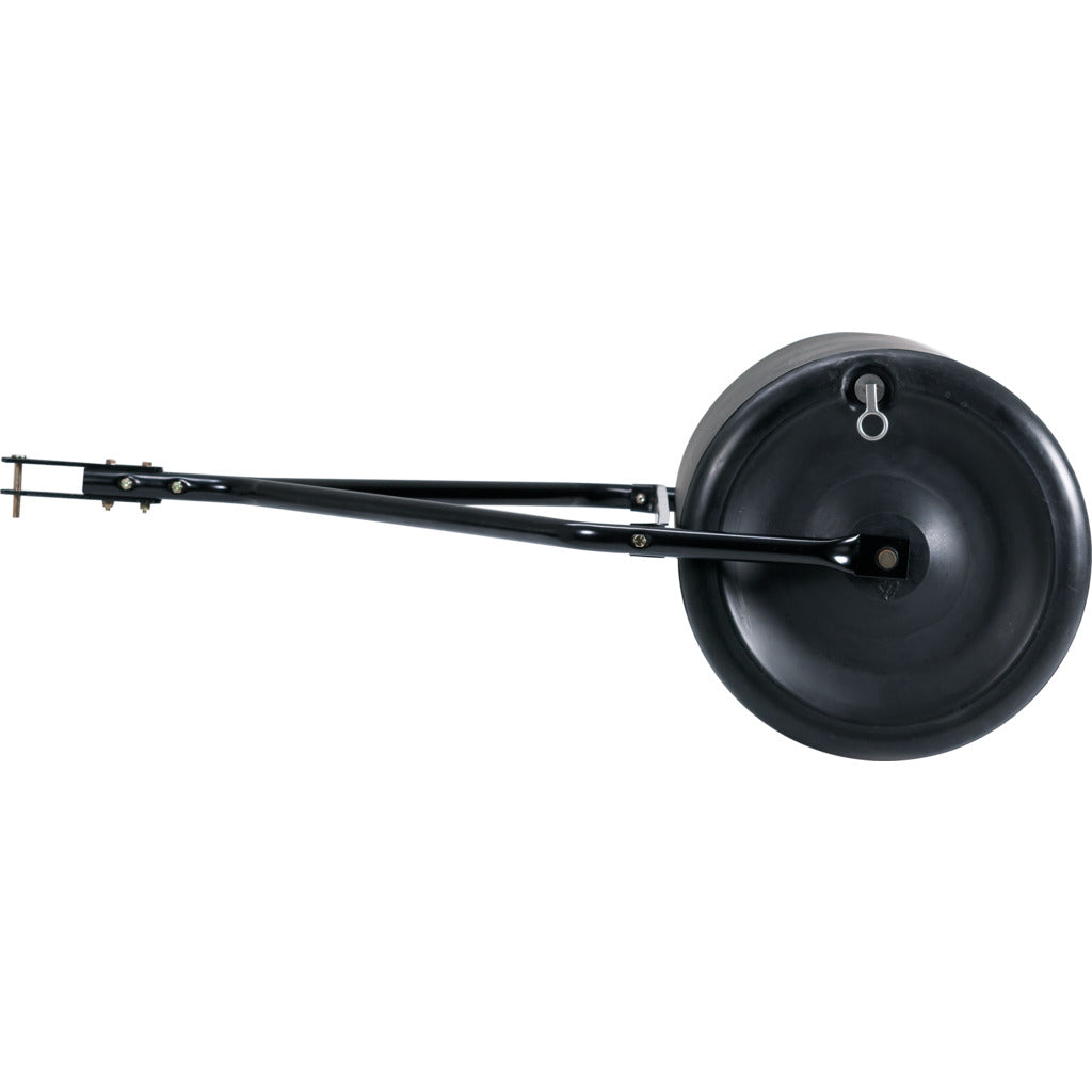 Garden roller fillable
