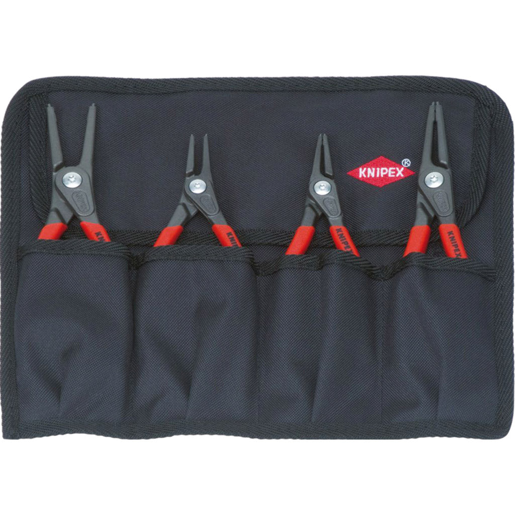 Set di pinze di precisione per anelli elastici Knipex