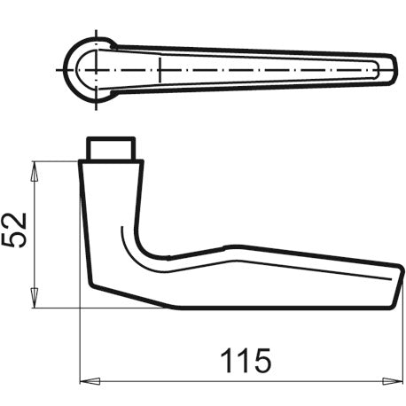 Handle model 2000