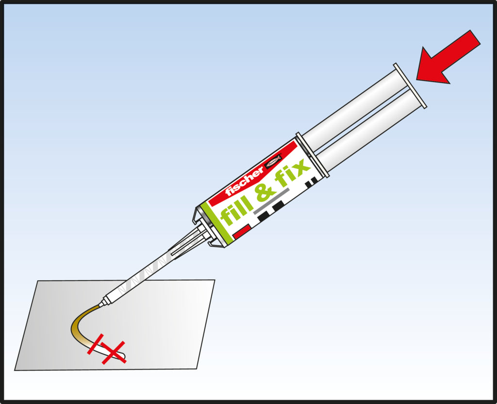 Flüssigdübel fill & fix