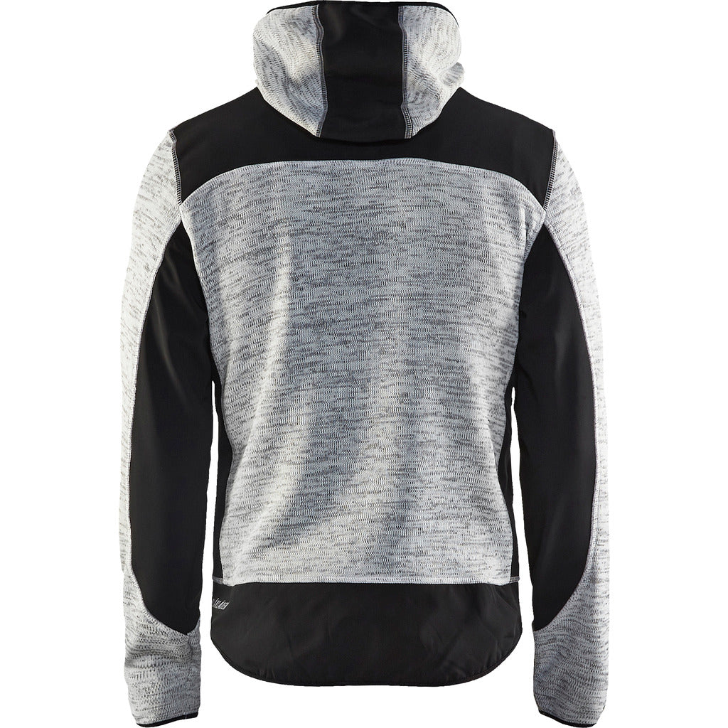 Strickjacke mit Softshell