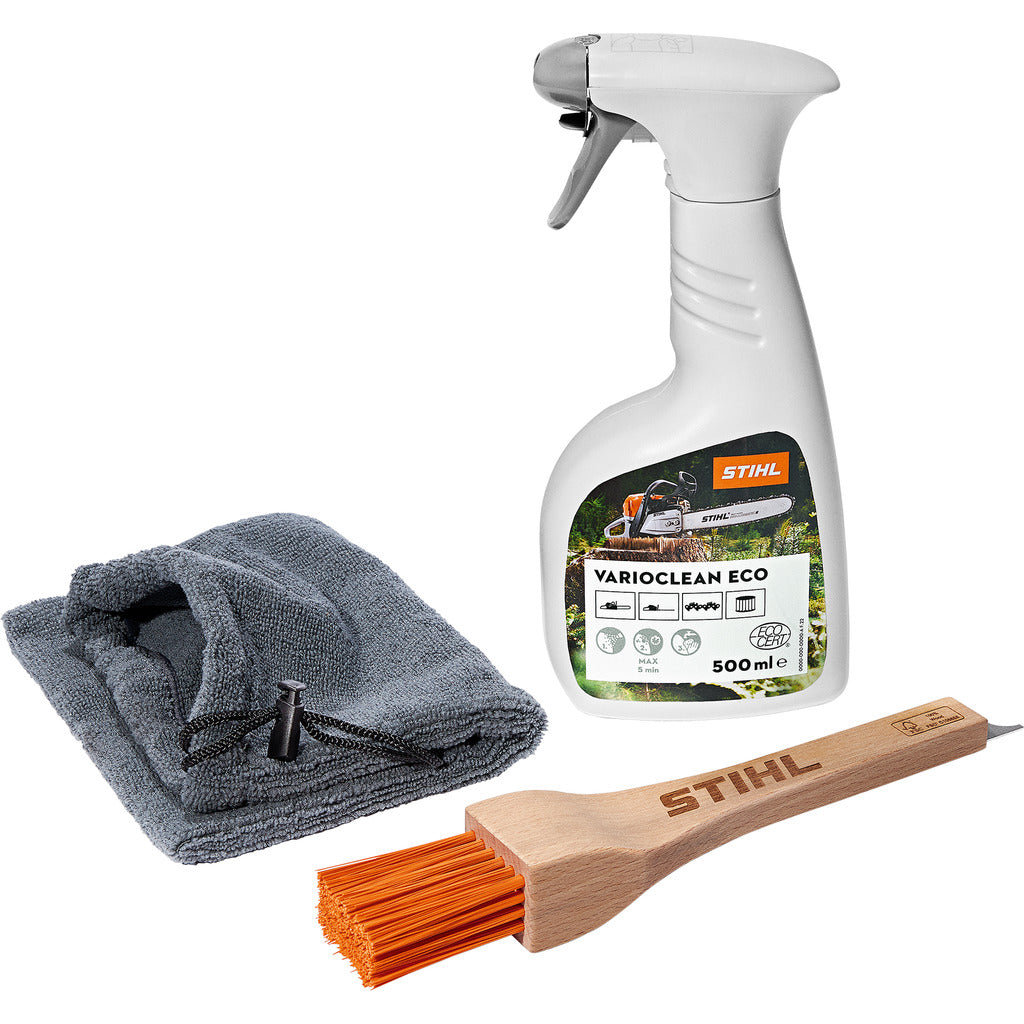 Kit di cura e pulizia Stihl per motoseghe - Confezione risparmio