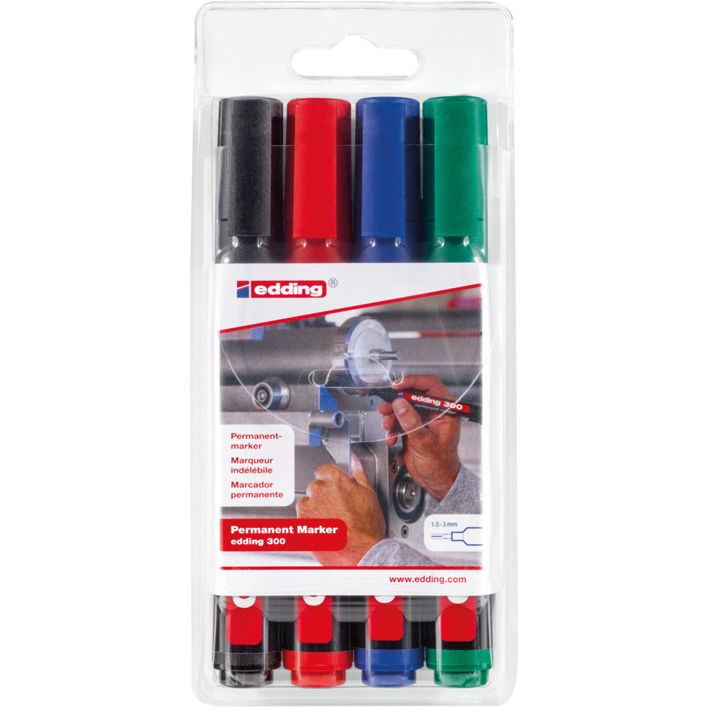 Permanent marker 300 / set of 4