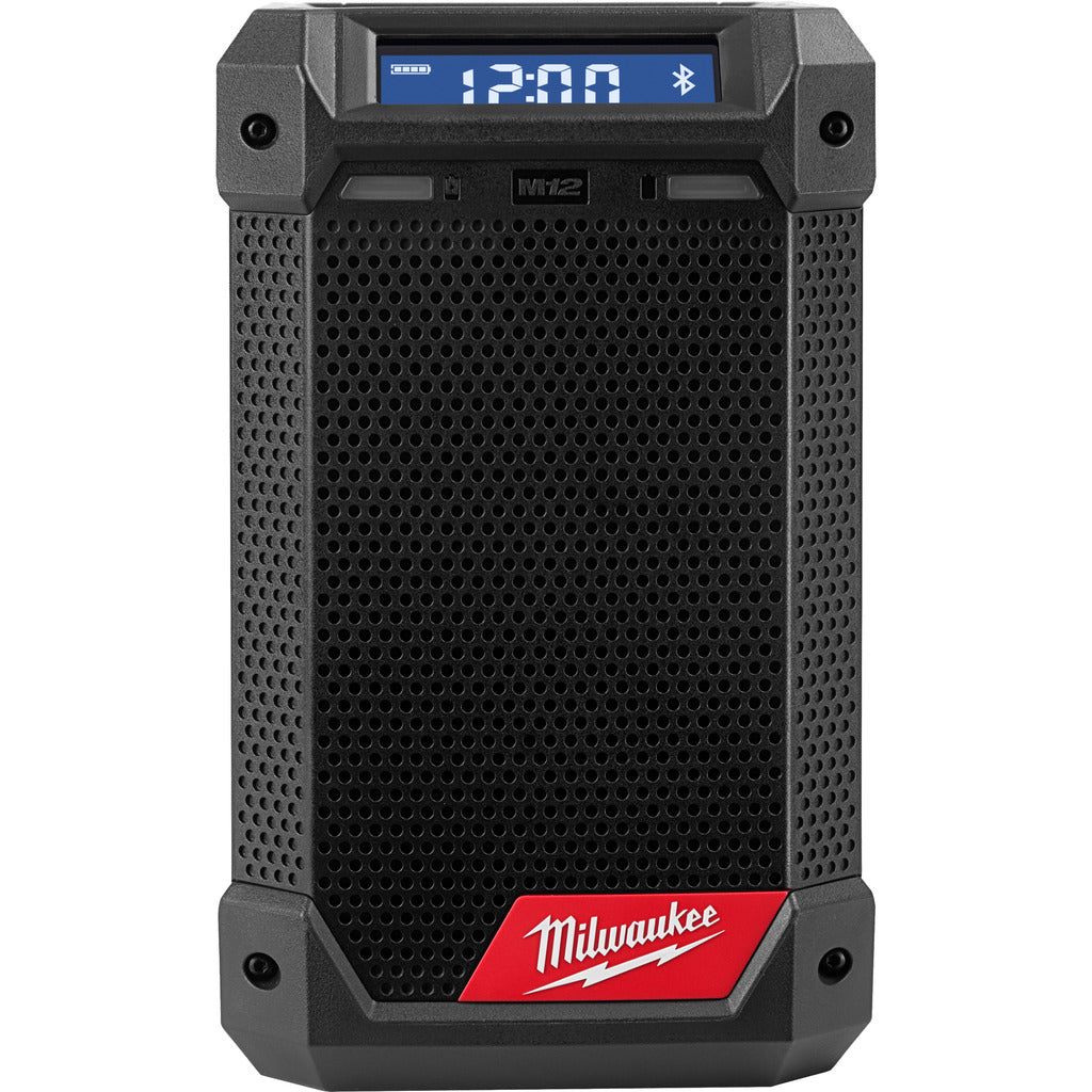 Radio a batteria/rete M12 con funzione di ricarica