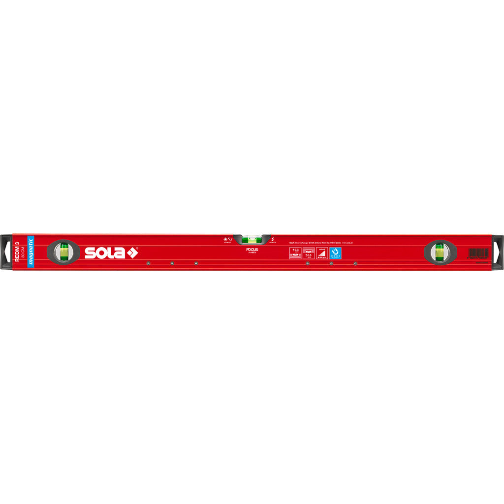 Magnetic spirit level REDM