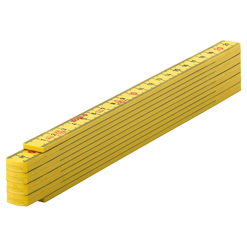 Regola pieghevole in plastica