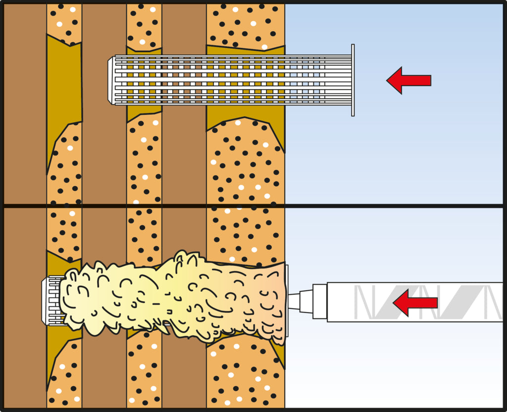 Flüssigdübel fill & fix