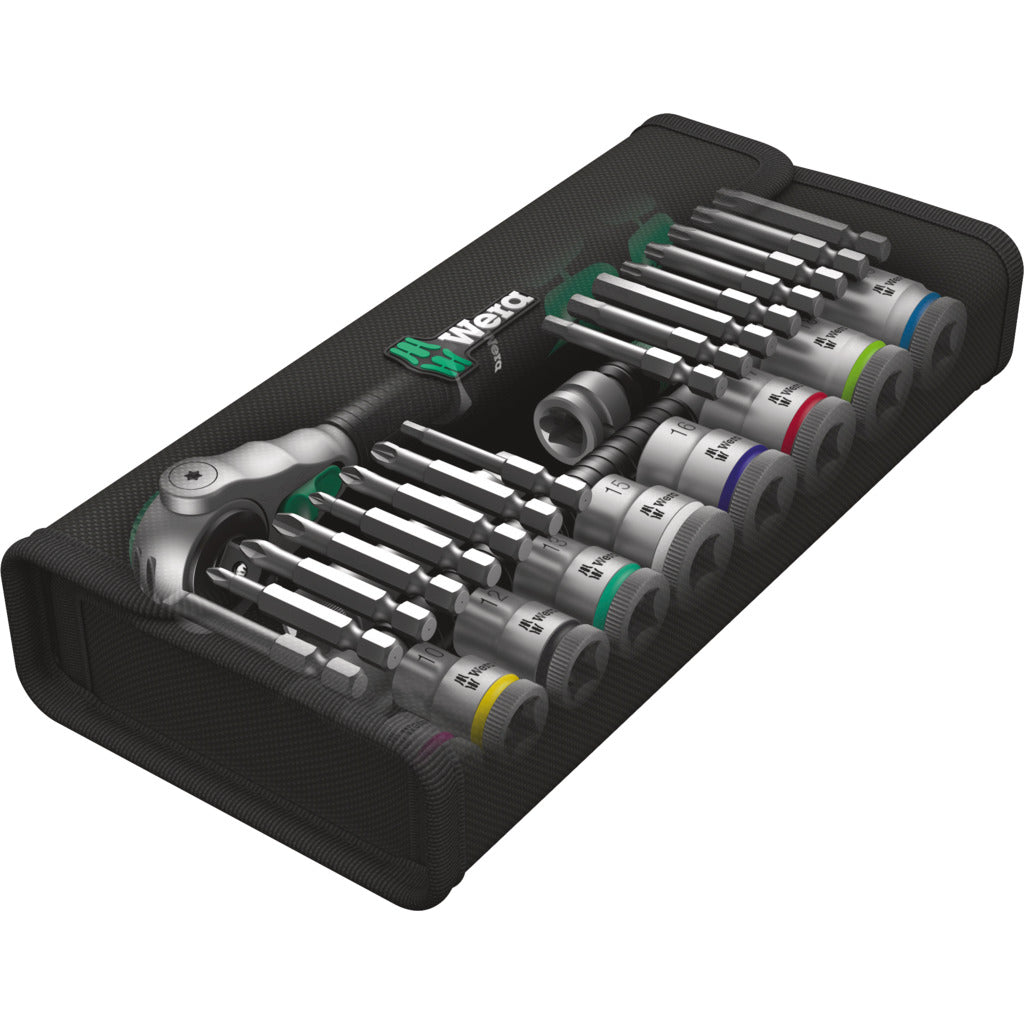Zyklop Speed-Knarrensatz 8100 SB 6 / 29-teilig / 3/8", metrisch