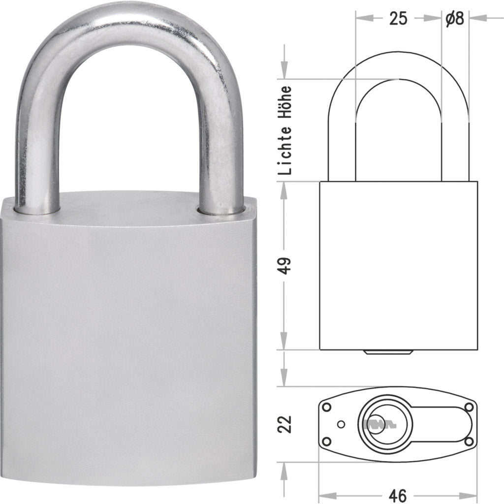Lucchetto - sistema di chiusura EPS / HPM 45