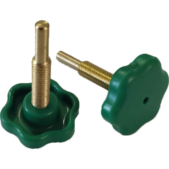 Coppia di viti in ottone