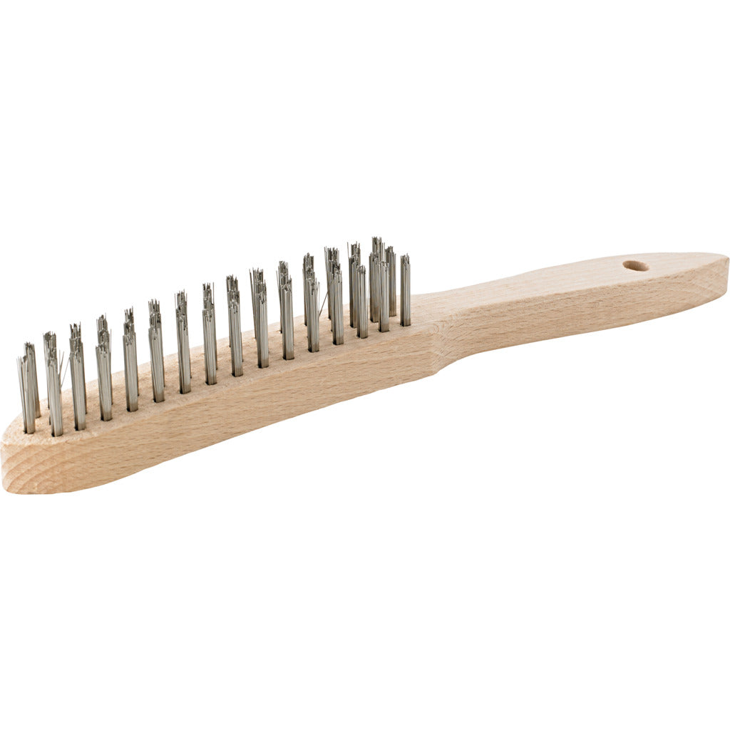 Hand wire brush smooth
