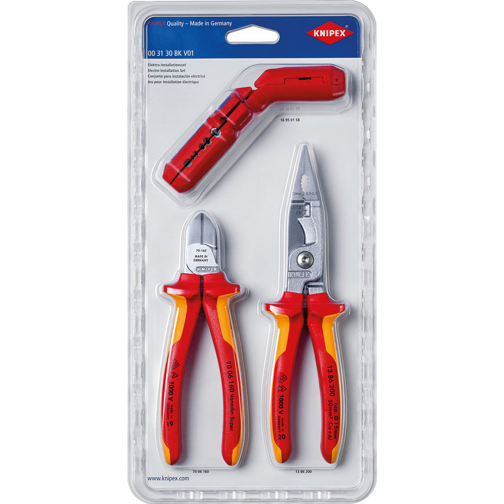 Knipex electrical installation set